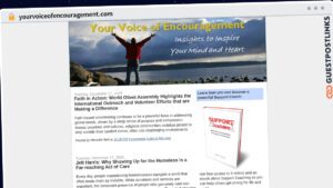 Publish Guest Post on yourvoiceofencouragement.com