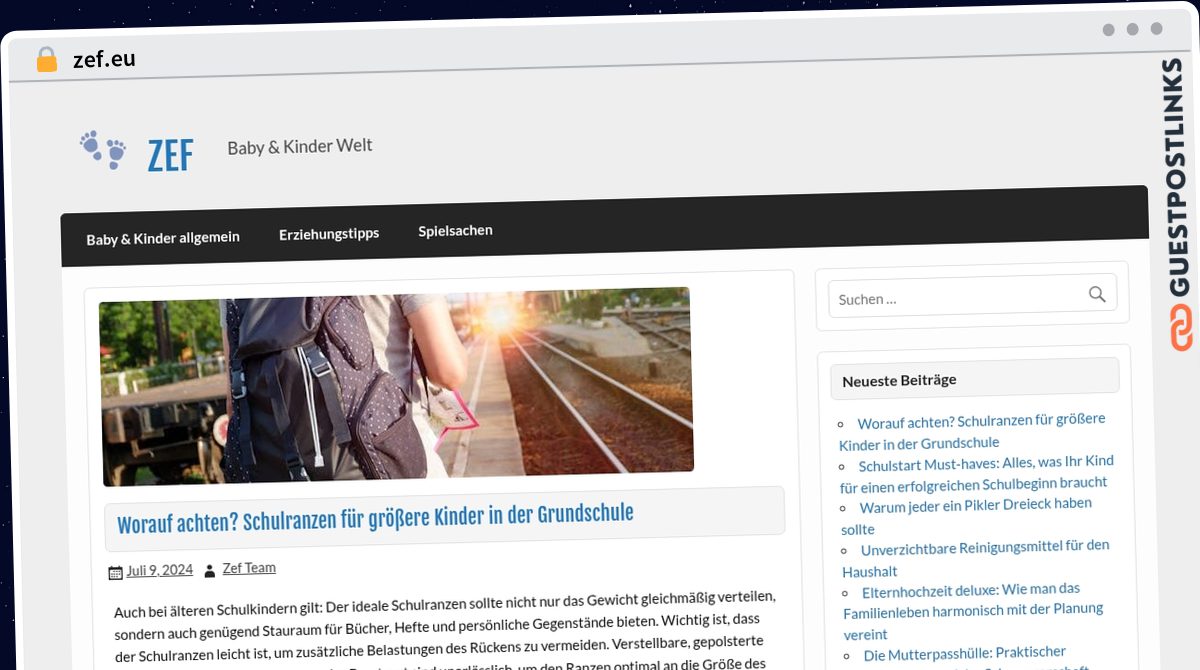 Publish Guest Post on zef.eu
