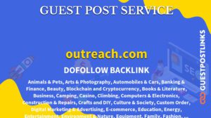 Buy Guest Post on outreach.com