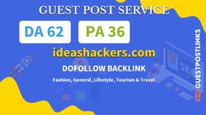 Buy Guest Post on ideashackers.com