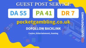 Buy Guest Post on pocketgambling.co.uk