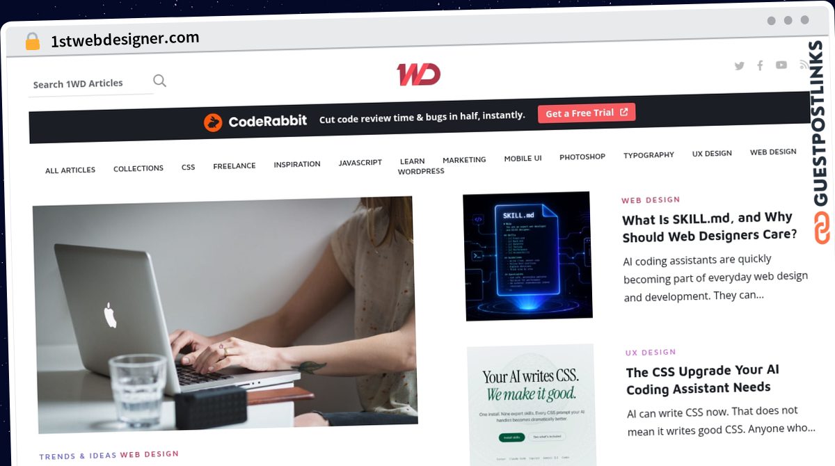 Publish Guest Post on 1stwebdesigner.com