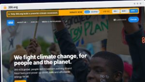 Publish Guest Post on 350.org