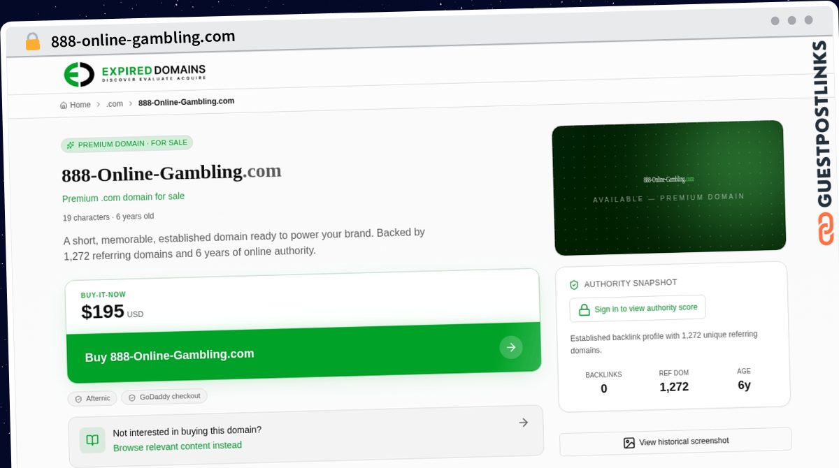 Publish Guest Post on 888-online-gambling.com