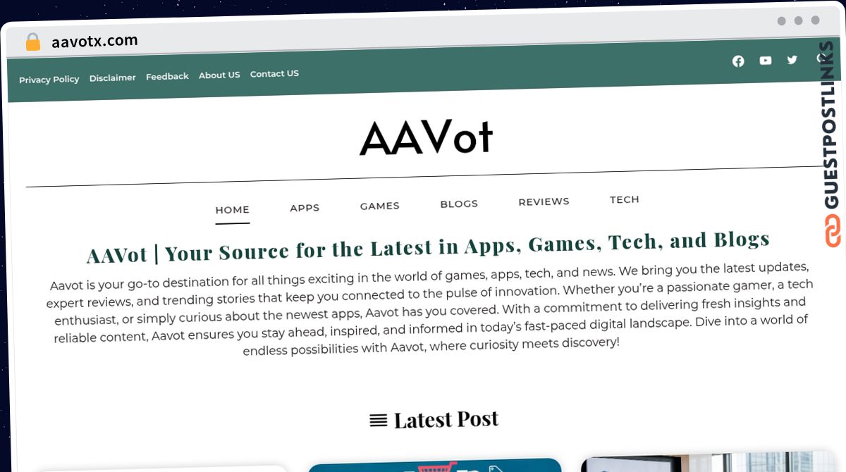 Publish Guest Post on aavotx.com