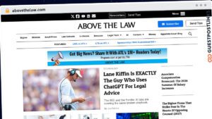 Publish Guest Post on abovethelaw.com
