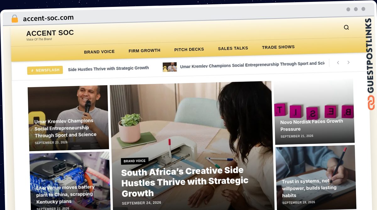 Publish Guest Post on accent-soc.com