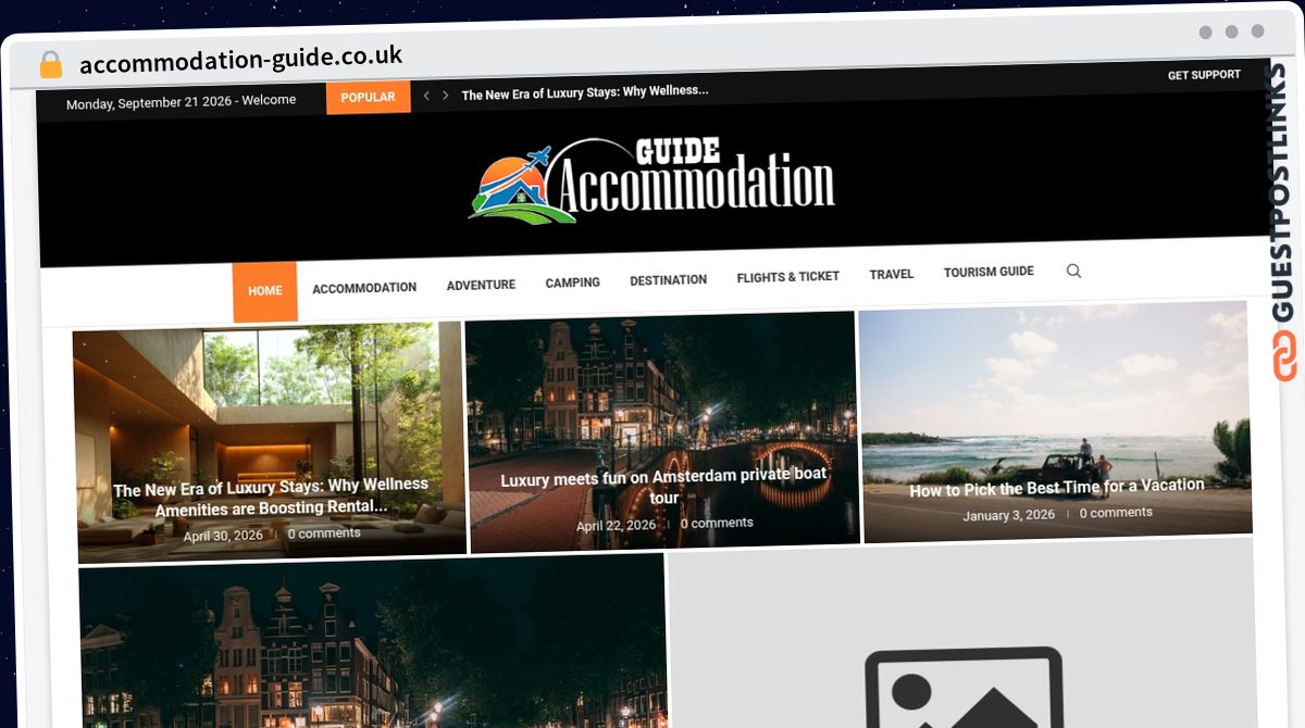 Publish Guest Post on accommodation-guide.co.uk
