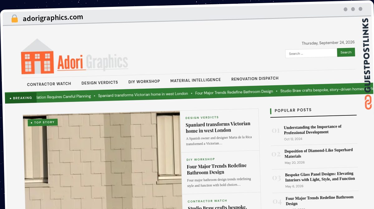 Publish Guest Post on adorigraphics.com