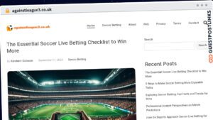 Publish Guest Post on againstleague3.co.uk
