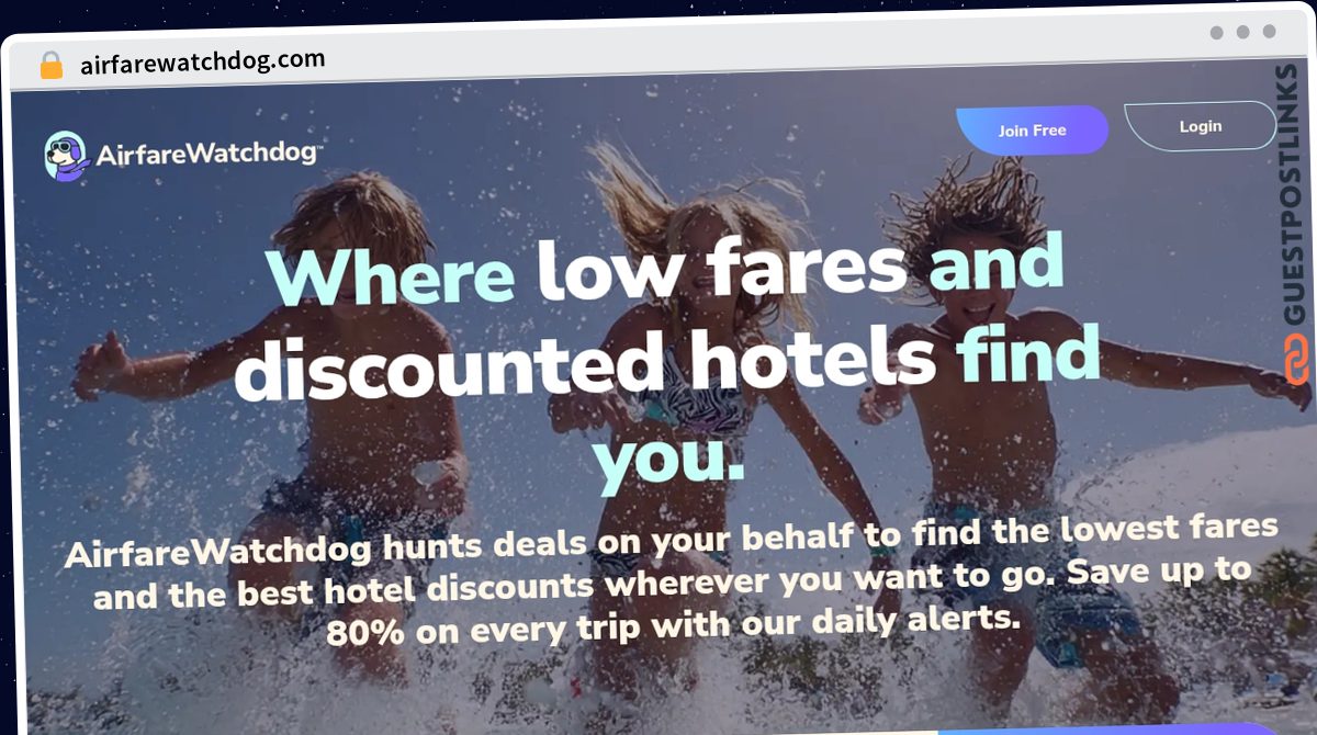 Publish Guest Post on airfarewatchdog.com
