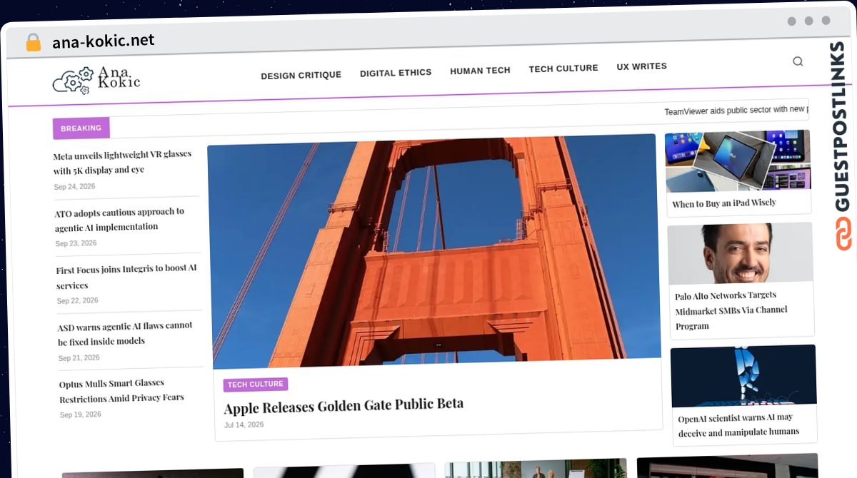 Publish Guest Post on ana-kokic.net