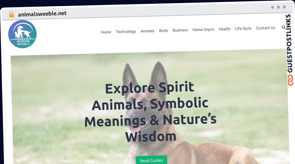 Publish Guest Post on animalsweeble.net