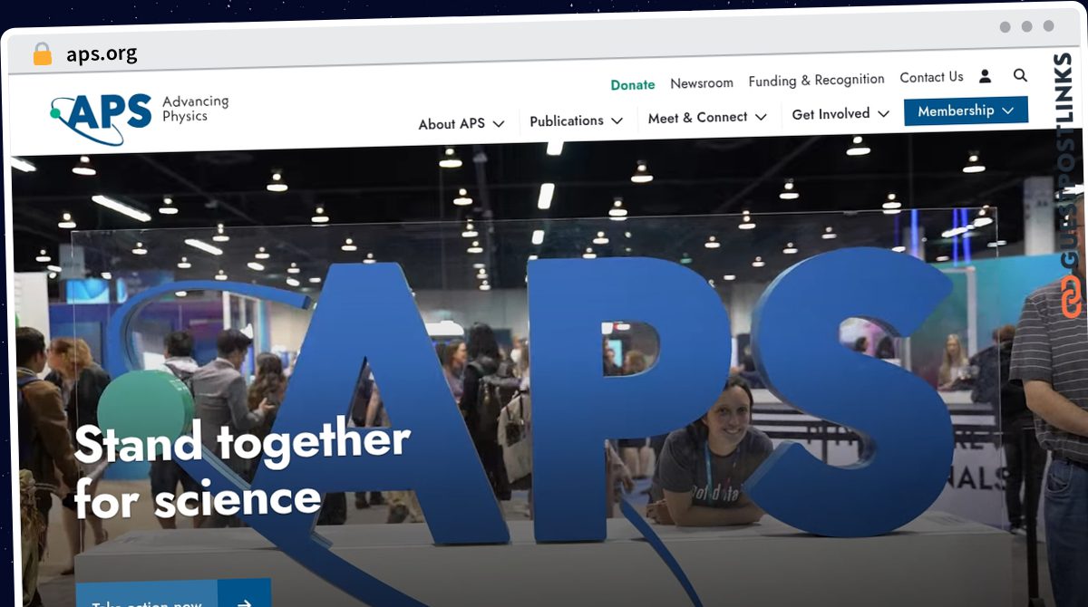 Publish Guest Post on aps.org