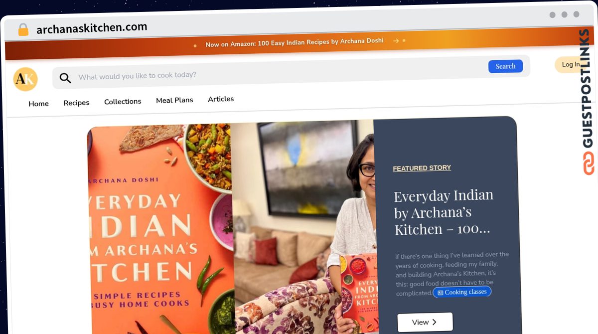 Publish Guest Post on archanaskitchen.com