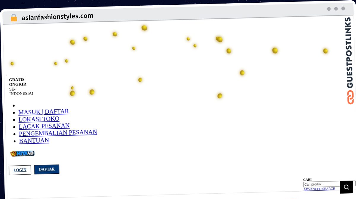 Publish Guest Post on asianfashionstyles.com
