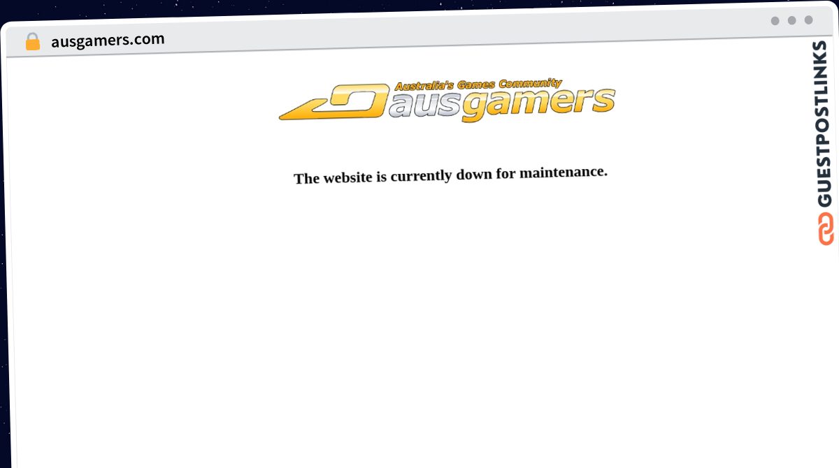 Publish Guest Post on ausgamers.com