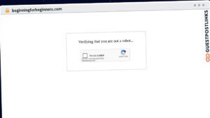 Publish Guest Post on beginningforbeginners.com