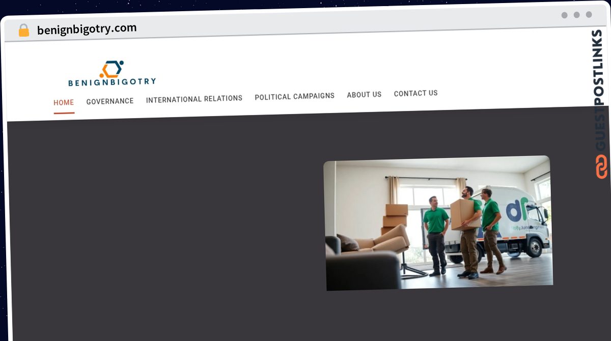 Publish Guest Post on benignbigotry.com