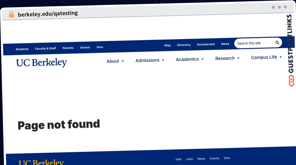 Publish Guest Post on berkeley.edu/qatesting
