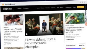 Publish Guest Post on bigthink.com