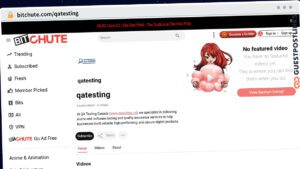 Publish Guest Post on bitchute.com/qatesting