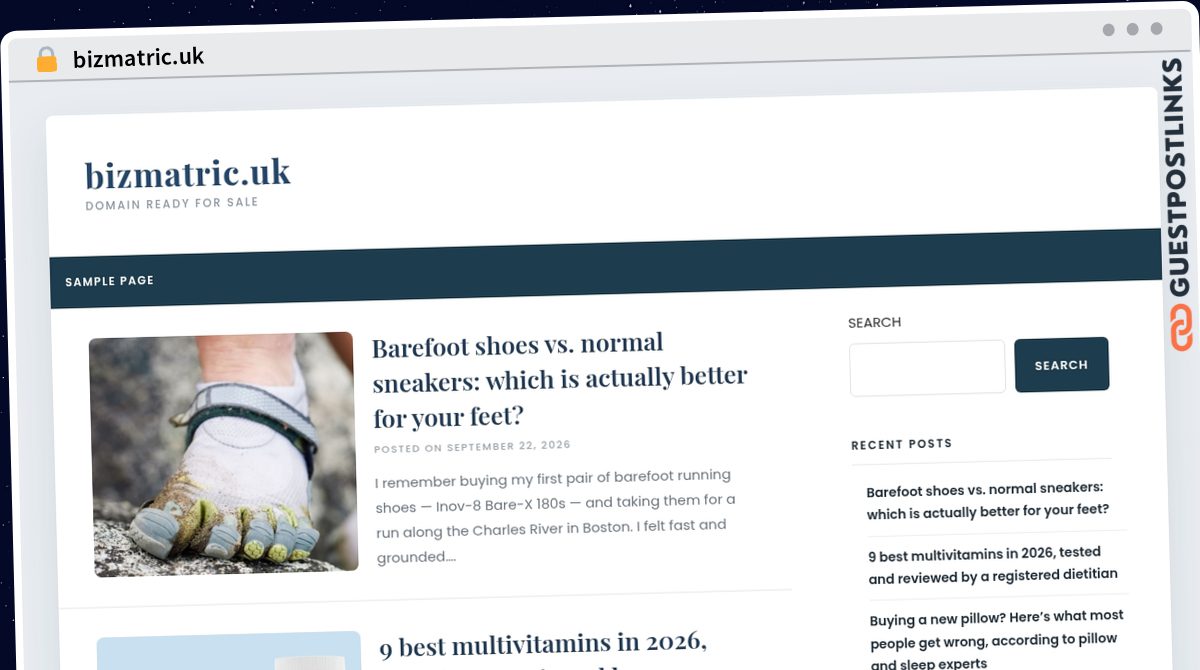 Publish Guest Post on bizmatric.uk