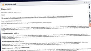 Publish Guest Post on bizposture.uk