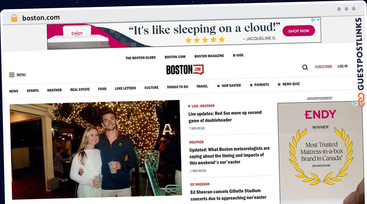 Publish Guest Post on boston.com
