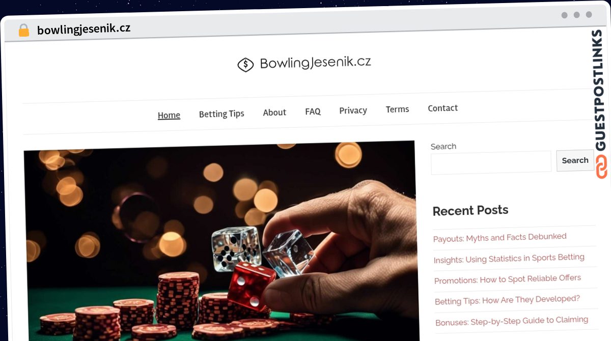 Publish Guest Post on bowlingjesenik.cz