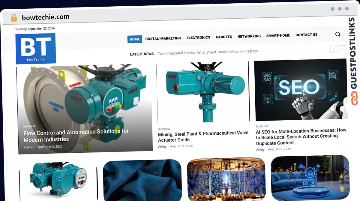 Publish Guest Post on bowtechie.com