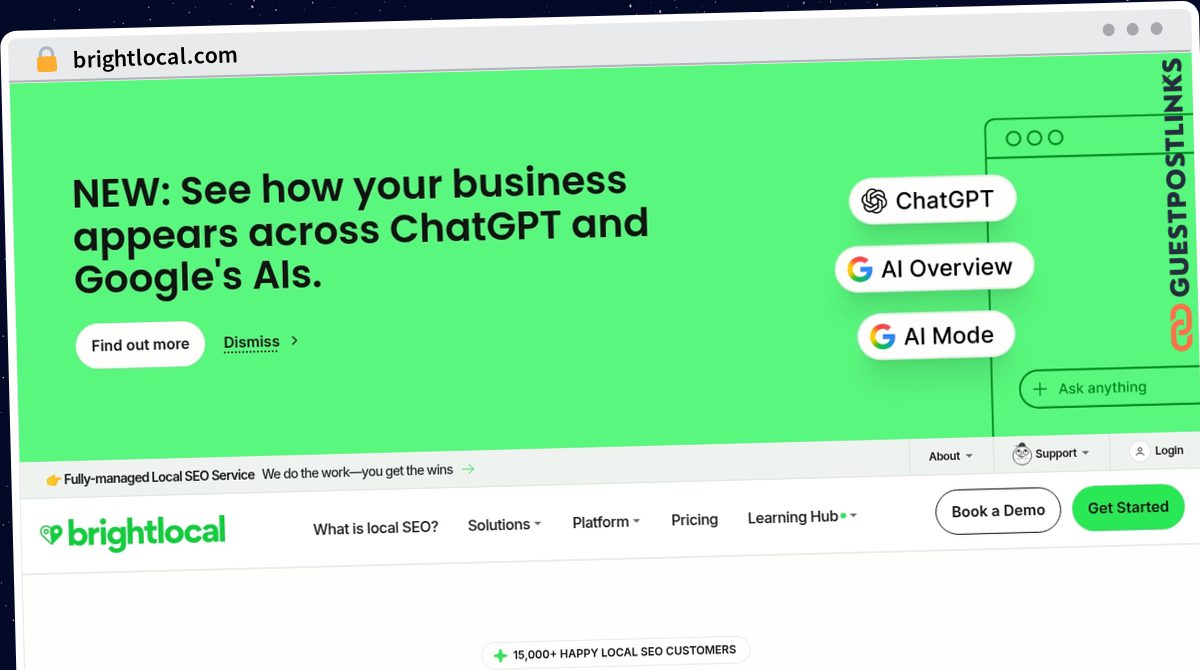 Publish Guest Post on brightlocal.com