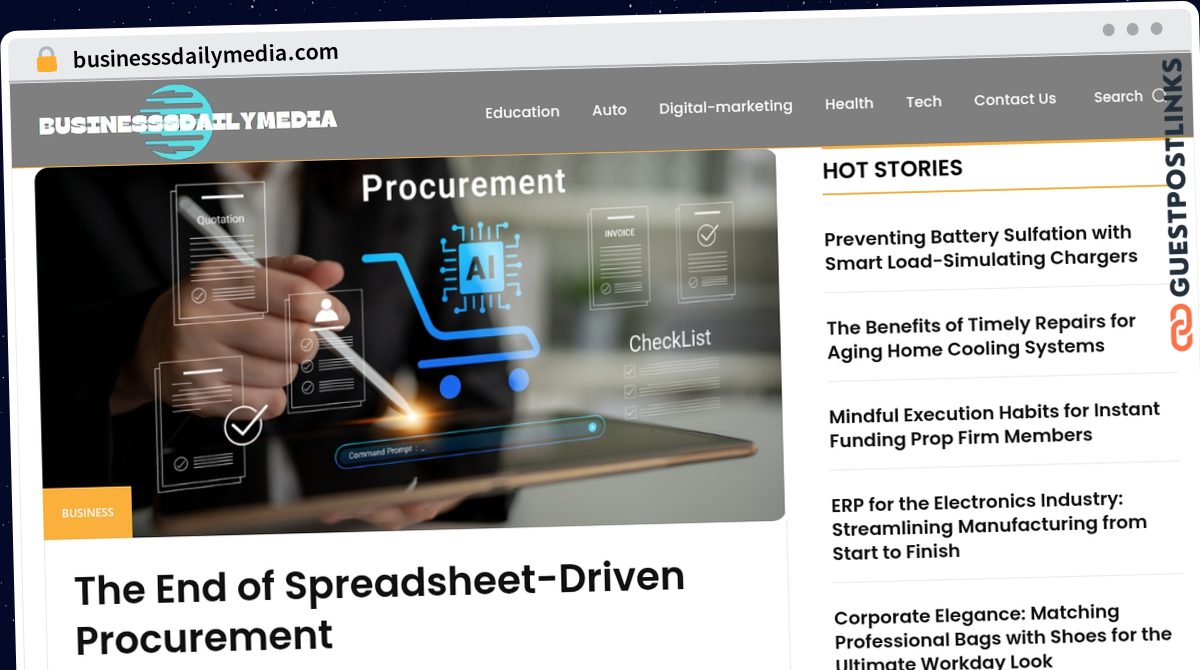 Publish Guest Post on businesssdailymedia.com