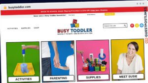 Publish Guest Post on busytoddler.com
