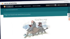 Publish Guest Post on cam.ac.uk/qatesting