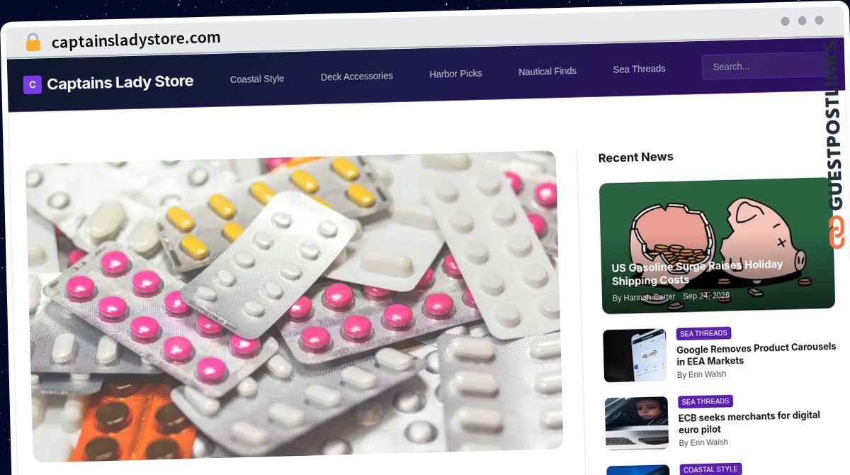 Publish Guest Post on captainsladystore.com