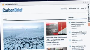Publish Guest Post on carbonbrief.org