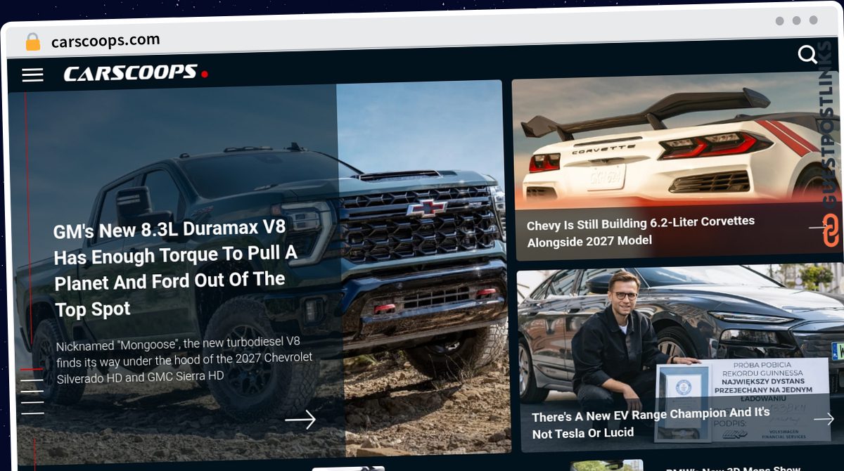 Publish Guest Post on carscoops.com
