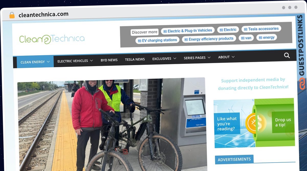 Publish Guest Post on cleantechnica.com