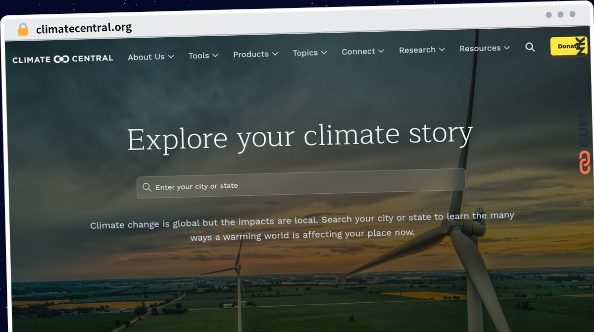 Publish Guest Post on climatecentral.org