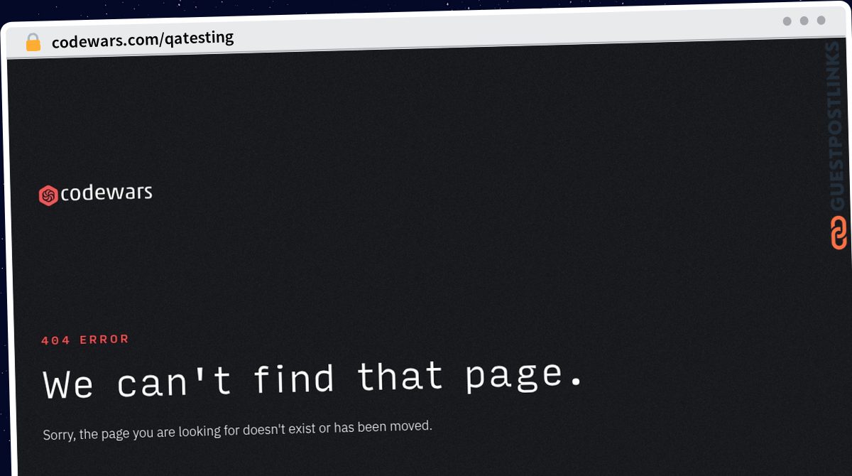 Publish Guest Post on codewars.com/qatesting