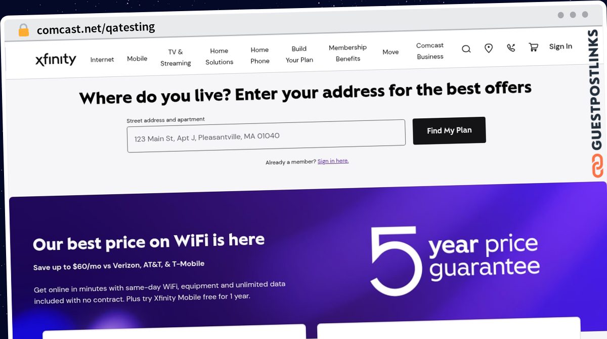 Publish Guest Post on comcast.net/qatesting