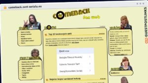 Publish Guest Post on comeback.svet-serialu.eu