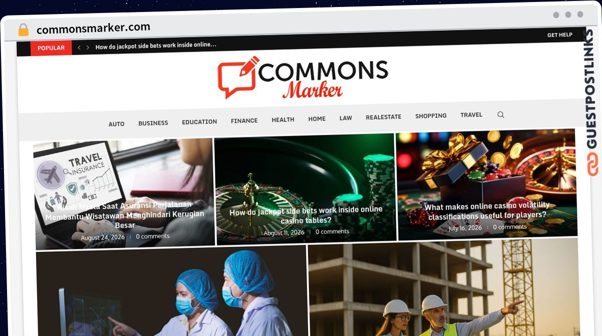 Publish Guest Post on commonsmarker.com