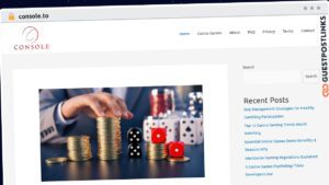 Publish Guest Post on console.to