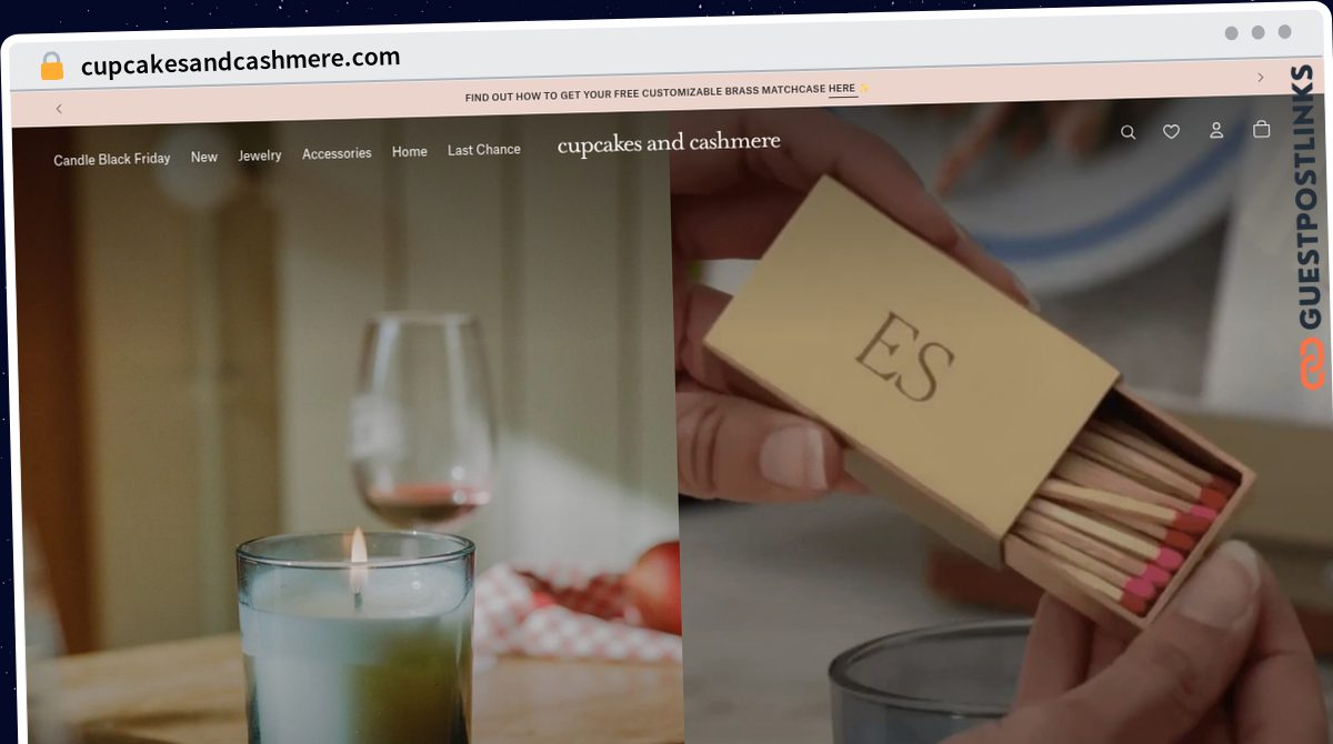 Publish Guest Post on cupcakesandcashmere.com