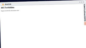 Publish Guest Post on daad.de