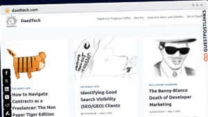 Publish Guest Post on daedtech.com