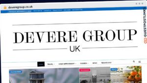 Publish Guest Post on deveregroup.co.uk
