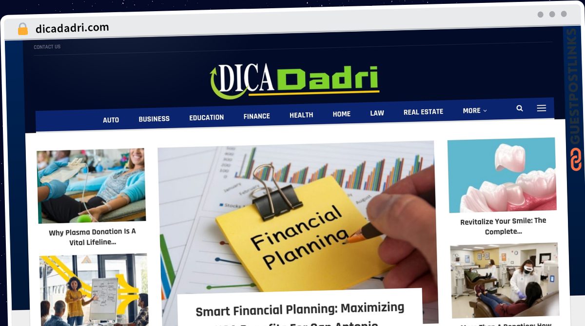 Publish Guest Post on dicadadri.com